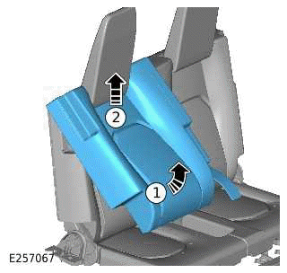 Third Row Seat Backrest Cover